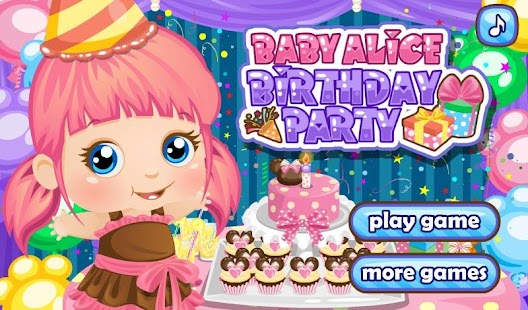 Birthday Party for Baby Alice
