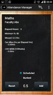 Free Attendance Notifier/Manager APK