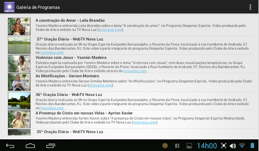 【免費通訊App】Web TV Espírita Nova Luz-APP點子