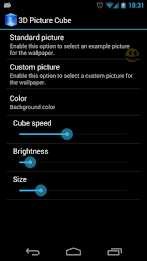 3D Picture Cube Wallpaper Demo poster 3