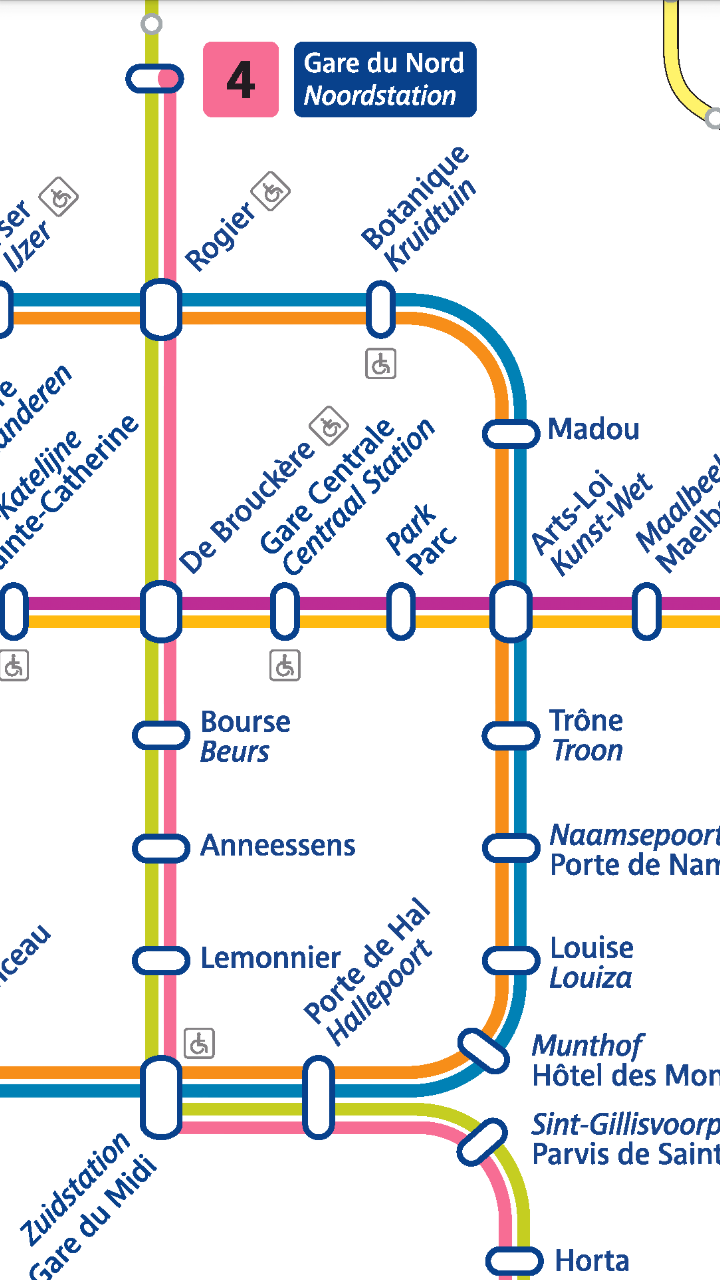 Brussels Public Transport Pro Screen 2