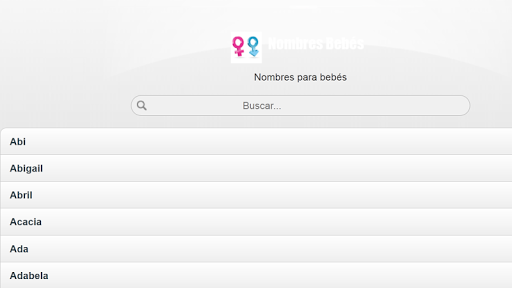 Nombres para bebes