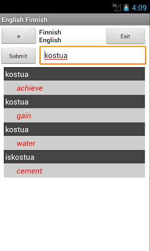 Finnish English Dictionary