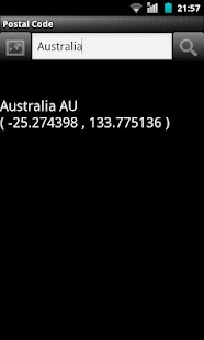 Worldwide Zip Code Screenshots 1
