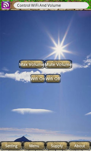 Control WiFi And Volume