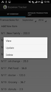 Expense Tracker Screenshots 3