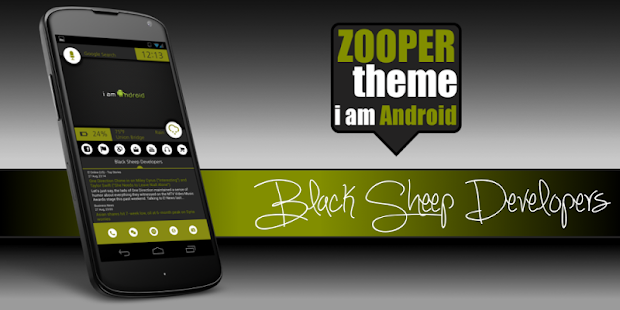 Download i am Android ZOOPER SKIN APK