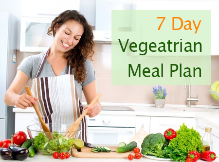 7 Day-Vegetarian Meal Plan