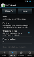 SMSToExcel Backup SMS in Excel APK تصویر نماگرفت #4