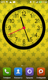 Analog Clock Color poster 1