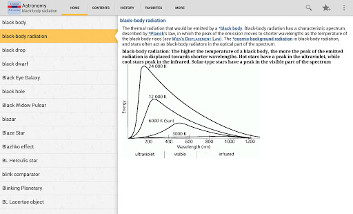 Oxford Dictionary of Astronomy Screenshots 4