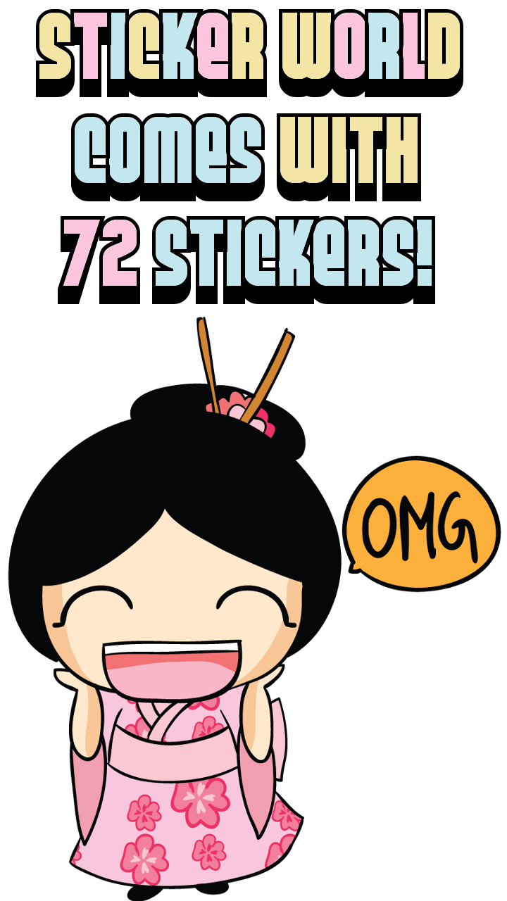 Sticker World by Emoji World ™ Screen 2