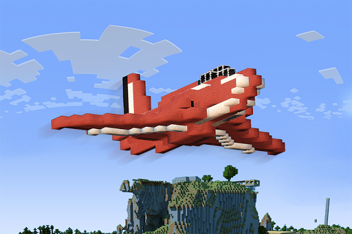 Blocky Cube Air Racer 3D