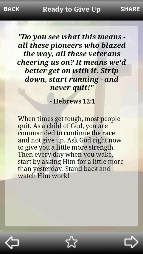 ITalk to God (MSG,NRSV,NASB) Screen 2