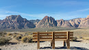 Red Rock Recreation Area Scenic Bench