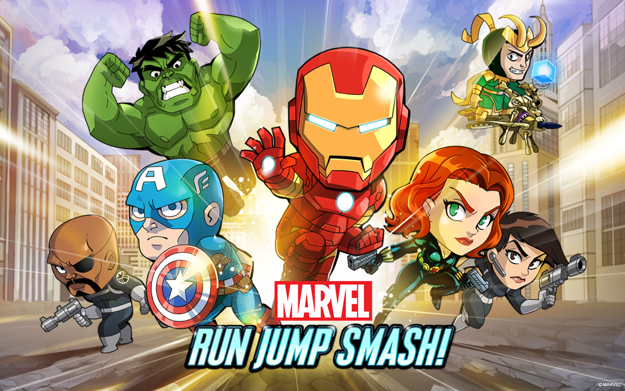 Marvel Run Jump Smash! - screenshot