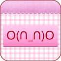 Cute Emoticon O(∩_∩)O logo
