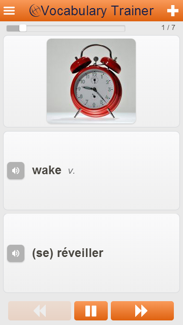 Learn French Vocabulary Free Screen 3