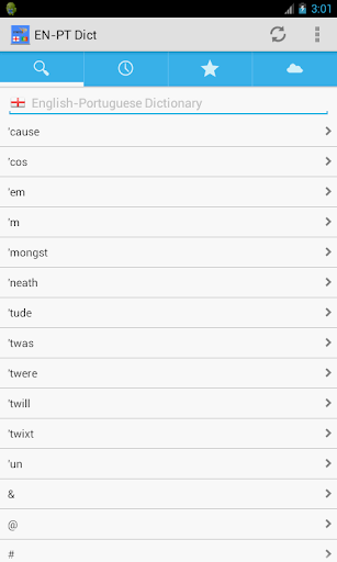 EnglishPortuguese Dict