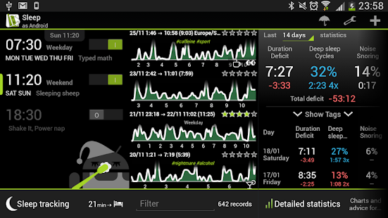 Sleep as Android - screenshot thumbnail
