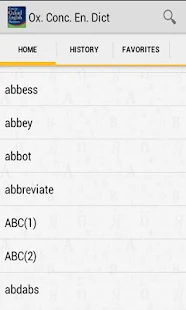 Concise Oxford English - screenshot thumbnail