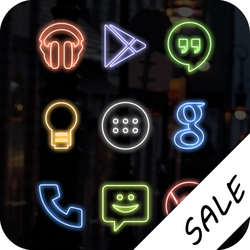 Neon (Go Apex Nova) Icon Theme LOGO-APP點子