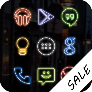 Neon (Go Apex Nova) Icon Theme 個人化 App LOGO-APP開箱王