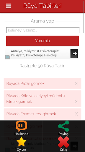 Rüya Tabirleri 2014