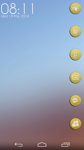 VM9 Yellow Glass Icons