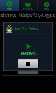 Deluxe Ultra Voice Changer - screenshot thumbnail