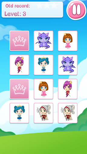 Princess Memory Match