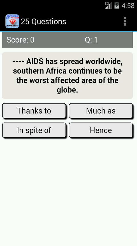 with exams answers local toefl Grammar  Google Android  ESL Advanced on Play Apps Quiz