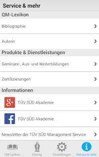 QM Kompakt, TÜV SÜD QM-Lexikon Screenshots 3