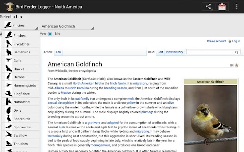 Bird Feeder Logger-N. America Screenshots 5
