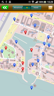 Eilat Offline Map Travel Guide Screen 2