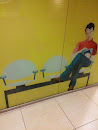 Man Sitting on the Chair Mural