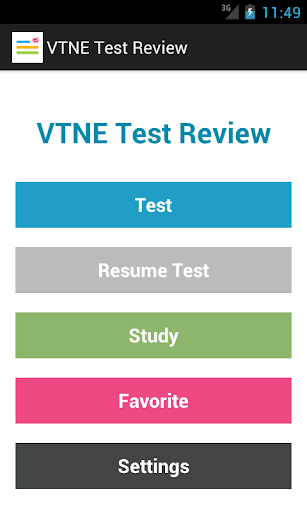 VTNE Test Review