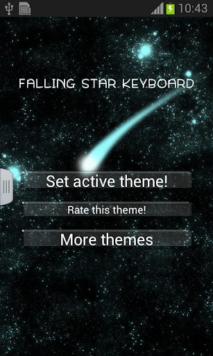 Falling Star Keyboard