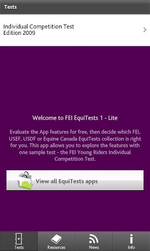 FEI EquiTests 1 - Lite