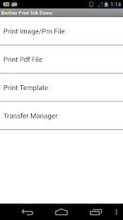 Brother Print SDK Demo