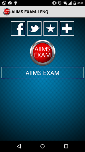 AIIMS Exam-LENQ