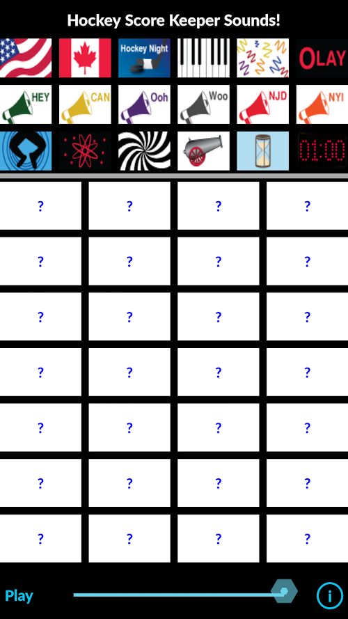 Android application Hockey Score Keeper Sounds! screenshort