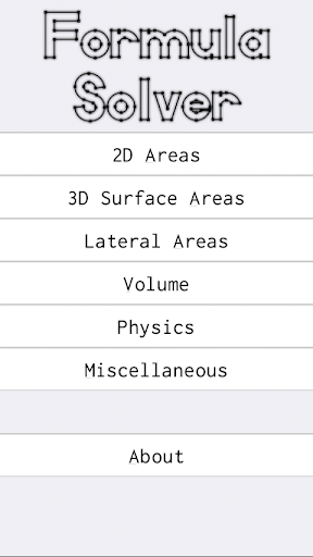 Formula Solver