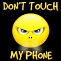 Not Touch Phone Emoticon logo