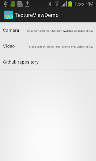 TextureViewDemo