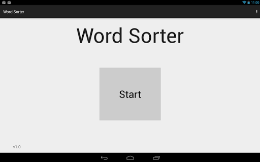 Word Sorter