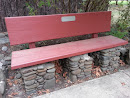 Violet Northern Memorial Bench