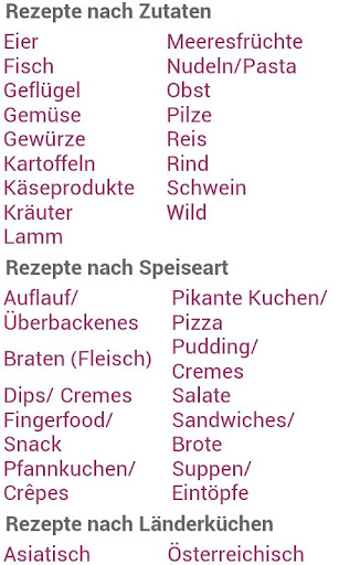 Rezepte Deutsch