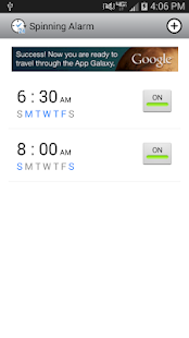 Free Download Spinning Alarm Free APK for Android