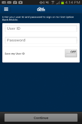 First Option Bank Mobile